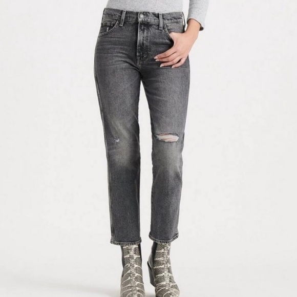 Lucky Brand Authentic Straight Crop Jeans Size 24 - Picture 1 of 8